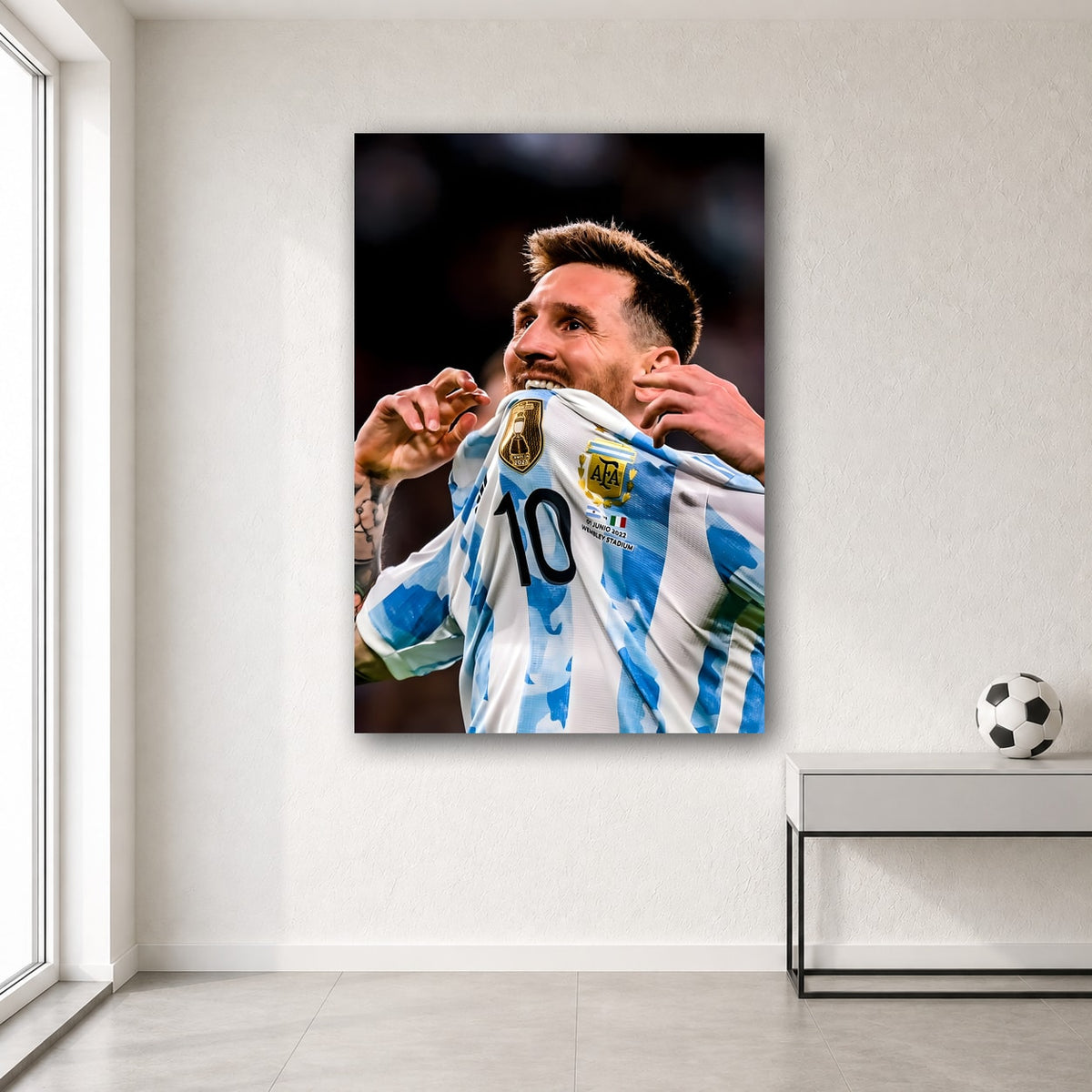 Messi wall poster design 50 – football wall art for room