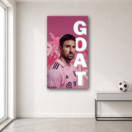 Messi wall poster design 55 – football wall art for room