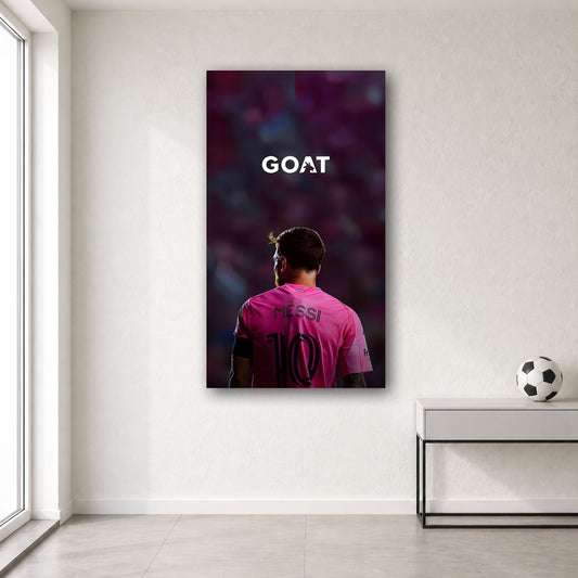Messi wall poster design 60 – football wall art for room