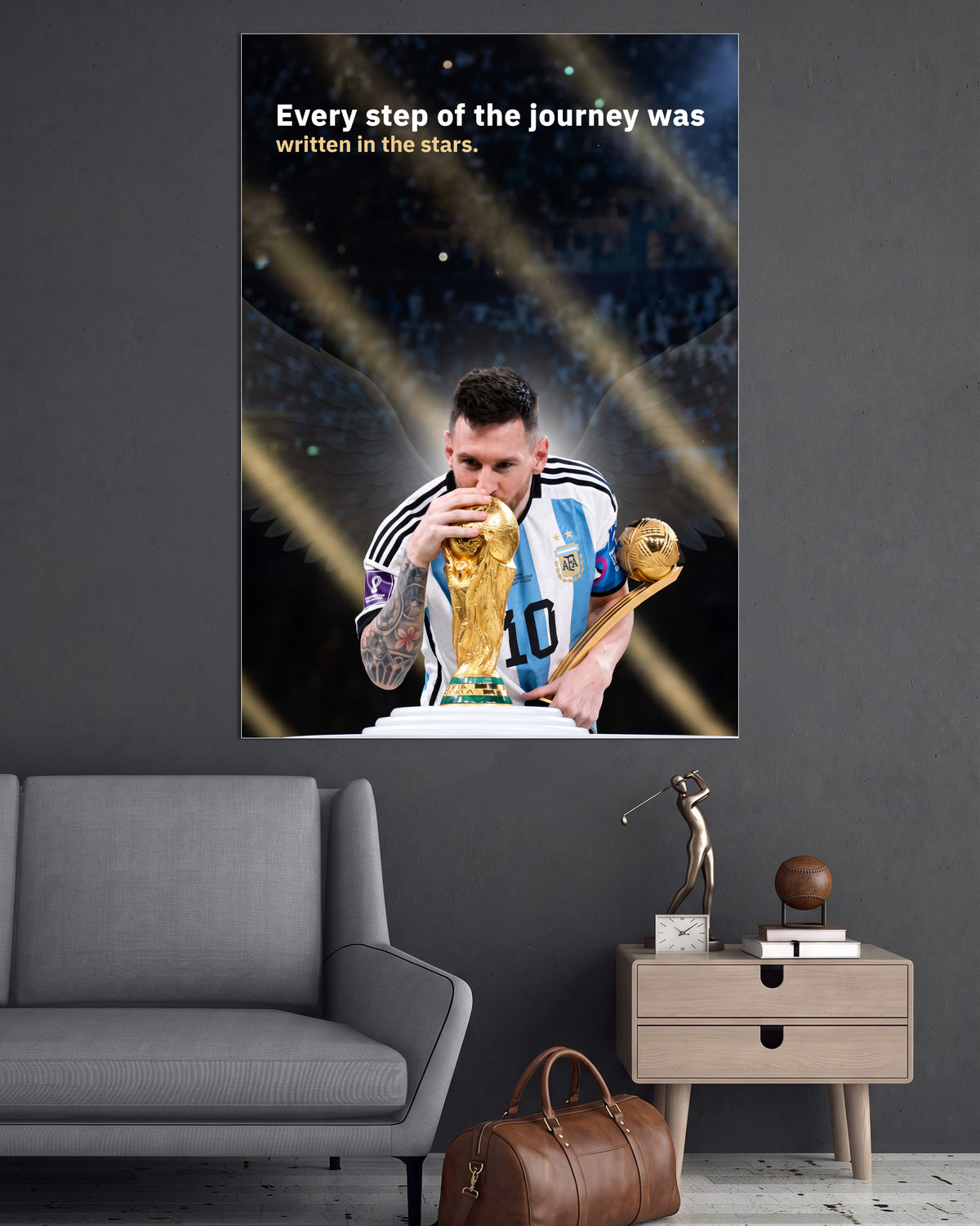 Lionel Messi | Football Wall Poster | 1 Poster