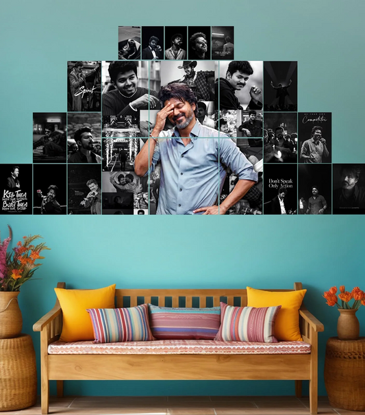 Thalapathy wall setup pack| Movies Wall Poster | Wall setup pack