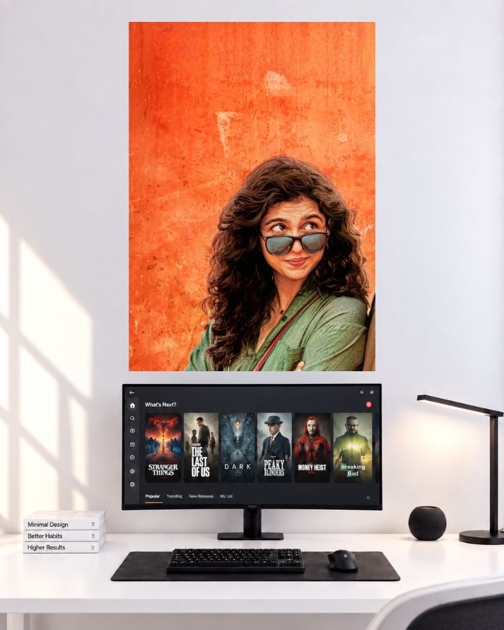 Mamitha Baiju Sunglasses Look | Malayalam Cinema Wall Poster | 1 Poster