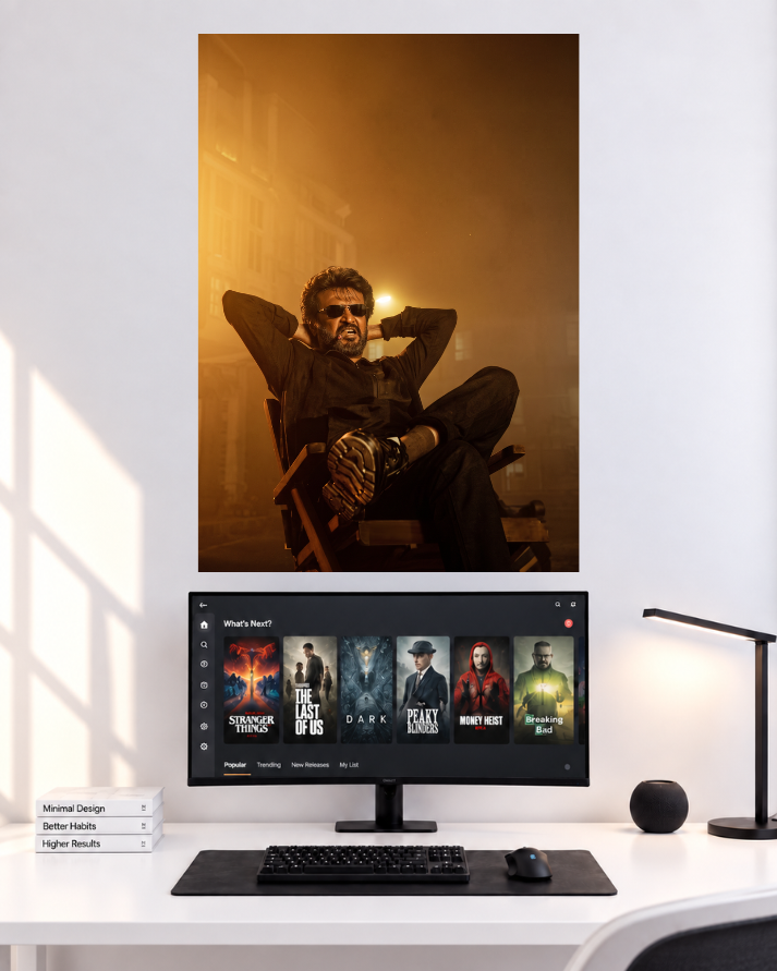 Rajinikanth Golden Lounge original mockup
