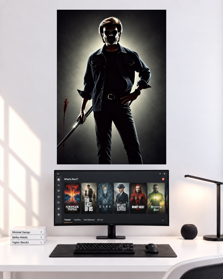 Thalapathy Vijay Shadow Warrior original mockup