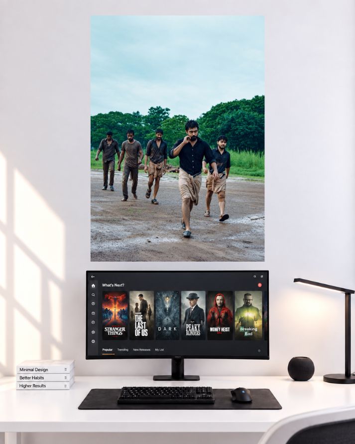 Nivin Pauly Black Shirt Squad wall poster